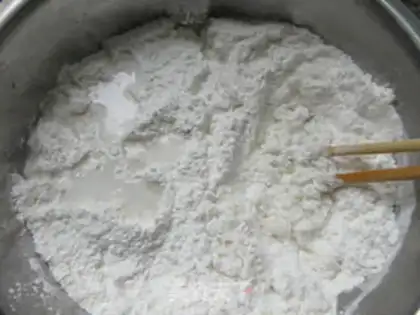Make The rice dumplings step 3