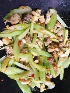 Make Celery chicken step 5