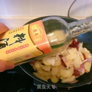 Make Fish mushroom potato chips step 4