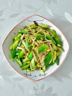 Make Crab fungus sprouts step 5