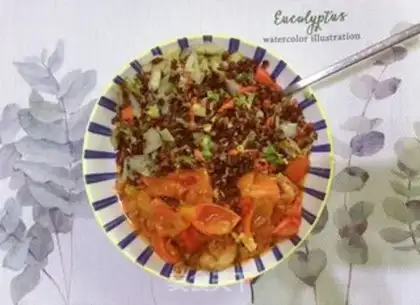 Make Tomato chicken and rice step 10