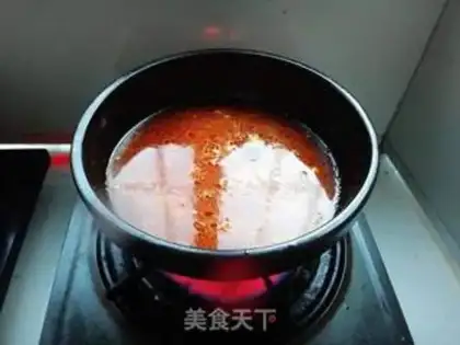Make Stinky tofu rice line step 5