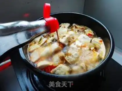 Make Stinky tofu rice line step 9