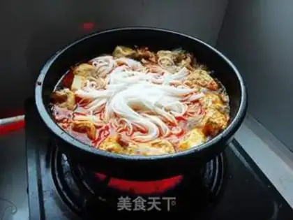 Make Stinky tofu rice line step 10