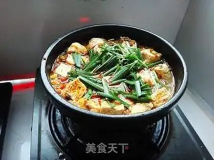 Make Stinky tofu rice line step 11