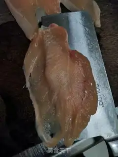 Make Black pepper chicken steak sandwich step 0