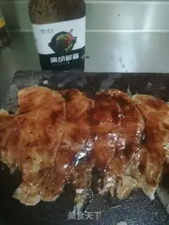 Make Black pepper chicken steak sandwich step 3