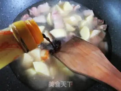 Make Five bouquets of potatoes and soybeans step 5