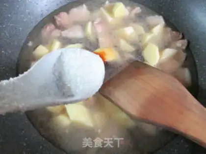 Make Five bouquets of potatoes and soybeans step 8