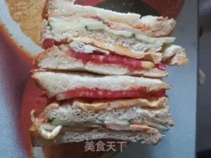 Make Black pepper chicken steak sandwich step 19