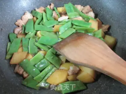 Make Five bouquets of potatoes and soybeans step 12