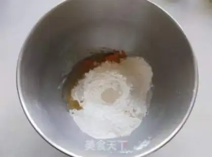 Make Pumpkin bread step 1