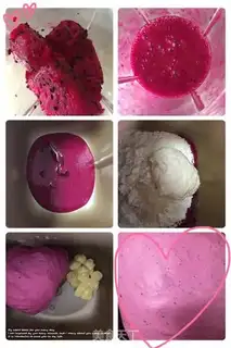 Make Polish dragon fruit packs step 2