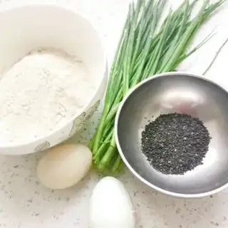 Make Black whole wheat pancakes step 0