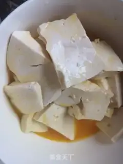 Make Gold tofu step 0
