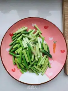 Make Garlic fried tofu step 1