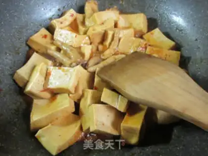 Make Chicken claws burning fragrance tofu step 10
