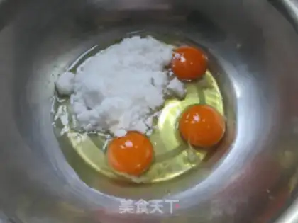 Make Cup of coconut cake step 1