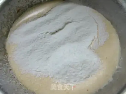 Make Cup of coconut cake step 3