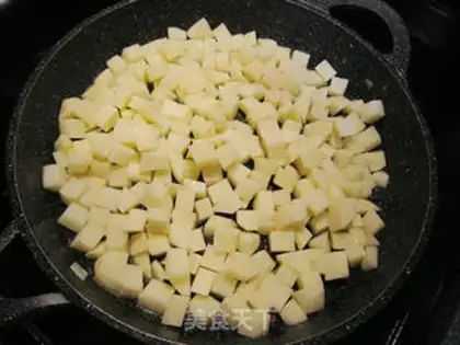 Make Onion potatoes step 2