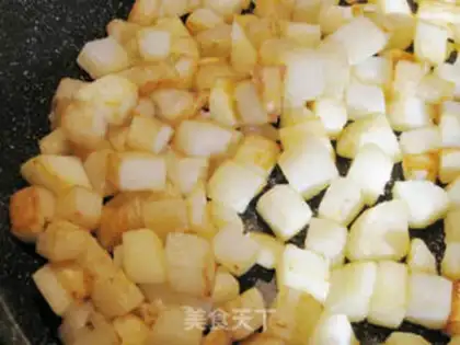 Make Onion potatoes step 3