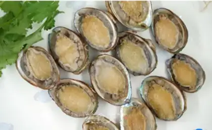 Make Garlic fans steam the northern bay abalone step 2