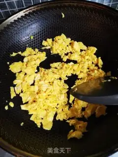 Make Eel fried rice step 2