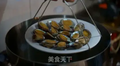 Make Garlic fans steam the northern bay abalone step 4