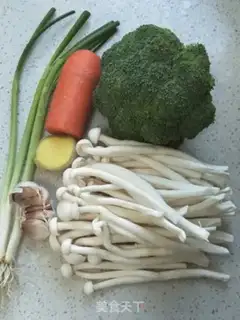 Make Mushroom carrots for broccoli step 0