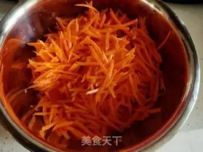 Make Pork abalone carrot bun step 5