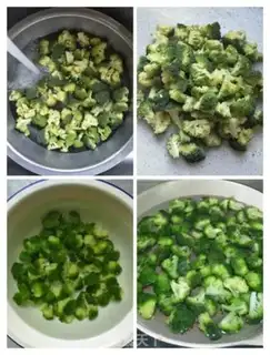 Make Mushroom carrots for broccoli step 1