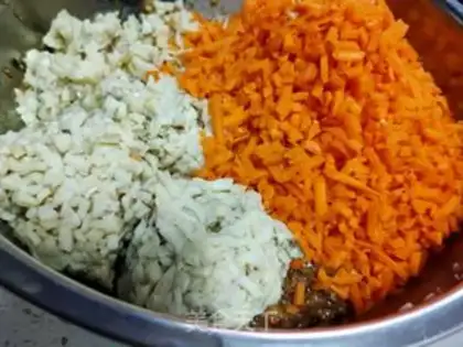 Make Pork abalone carrot bun step 17