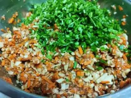 Make Pork abalone carrot bun step 19