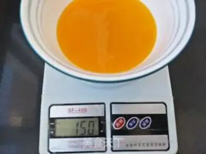 Make Orange cream step 1