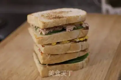 Make Tuna sandwich step 10