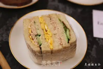Make Tuna sandwich step 13