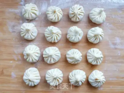 Make Ice florist buns step 4