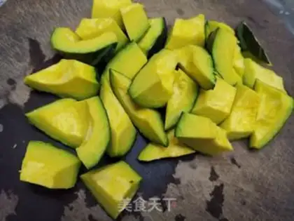 Make Potato stew pumpkin step 1