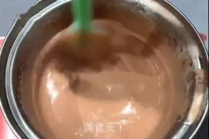 Make Cotton candy cocoa mousse step 2