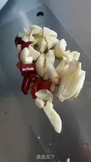 Make Spicy watermelon peel step 1