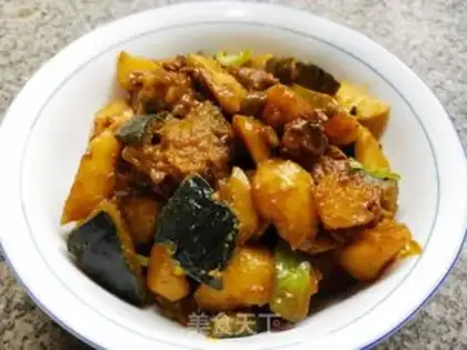 Make Potato stew pumpkin step 9