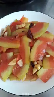 Make Spicy watermelon peel step 5