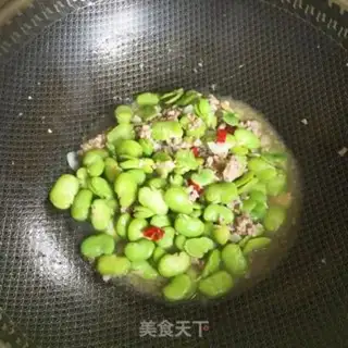 Make Pyramid pepper beans step 4