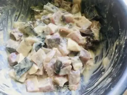Make Red-hot fish step 1