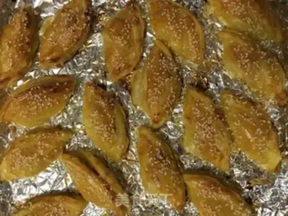 Make Eggskin sesame banana souffle step 7
