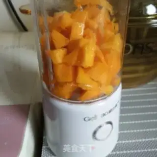 Make Milk mango shake step 3