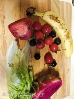 Make ♪ And the raw fruit salad ♪ step 1