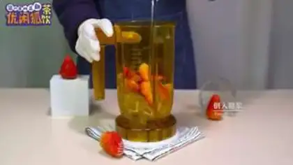 Make Strawberry yogurt step 2