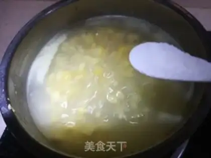 Make Egg and corn step 4