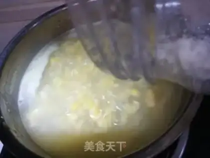 Make Egg and corn step 5